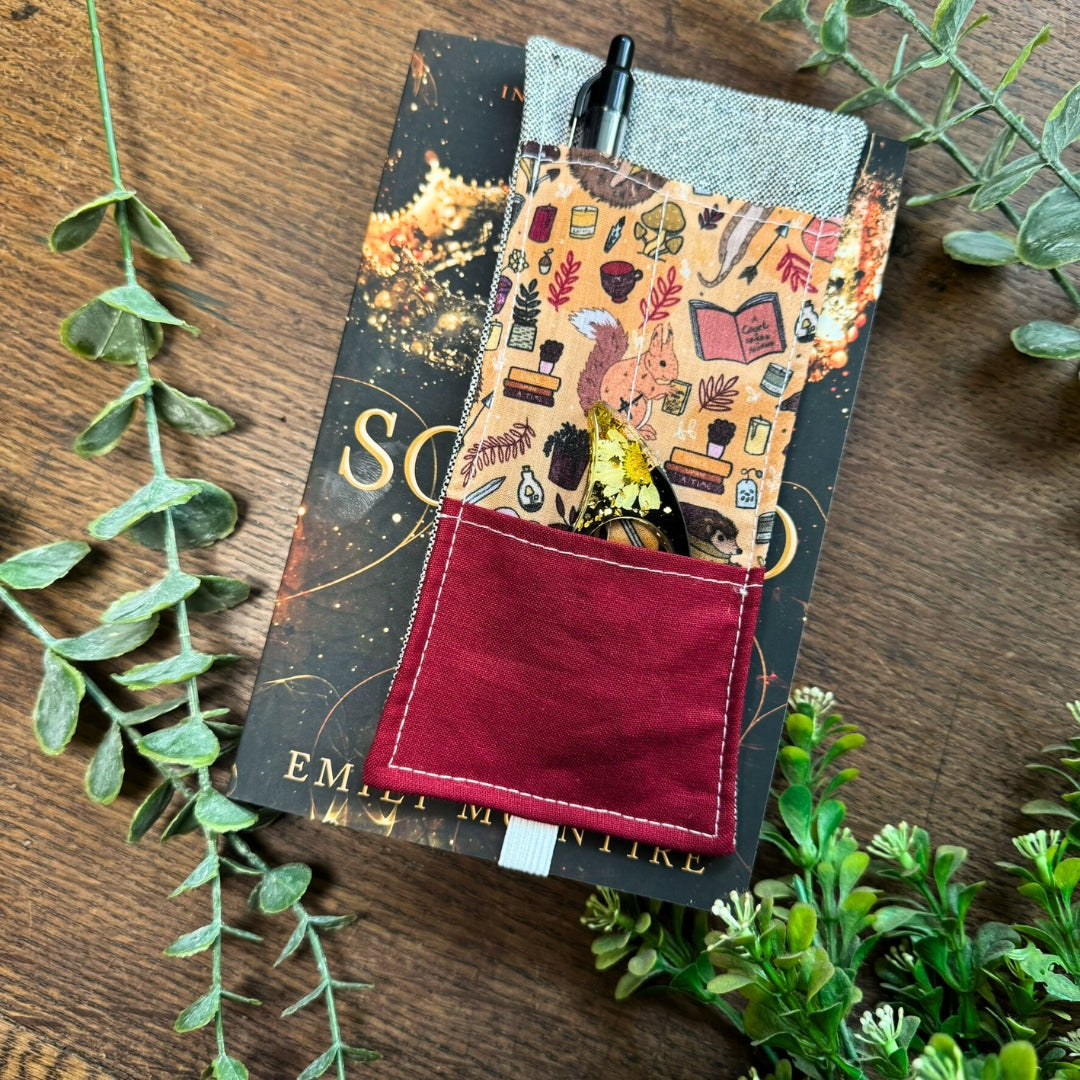 Elasticated Pen Holder Bookmark