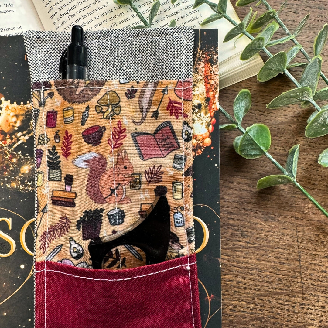 Elasticated Pen Holder Bookmark