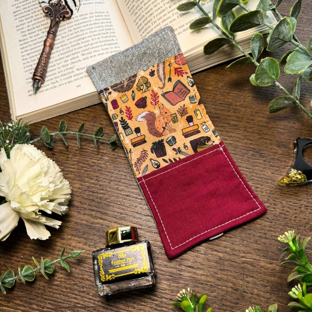 Elasticated Pen Holder Bookmark