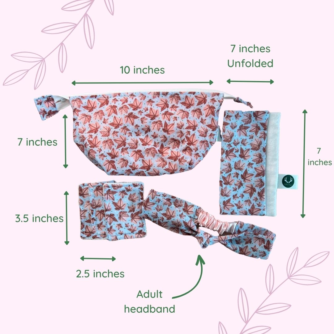 Pink Leafy Thinking of You Giftset