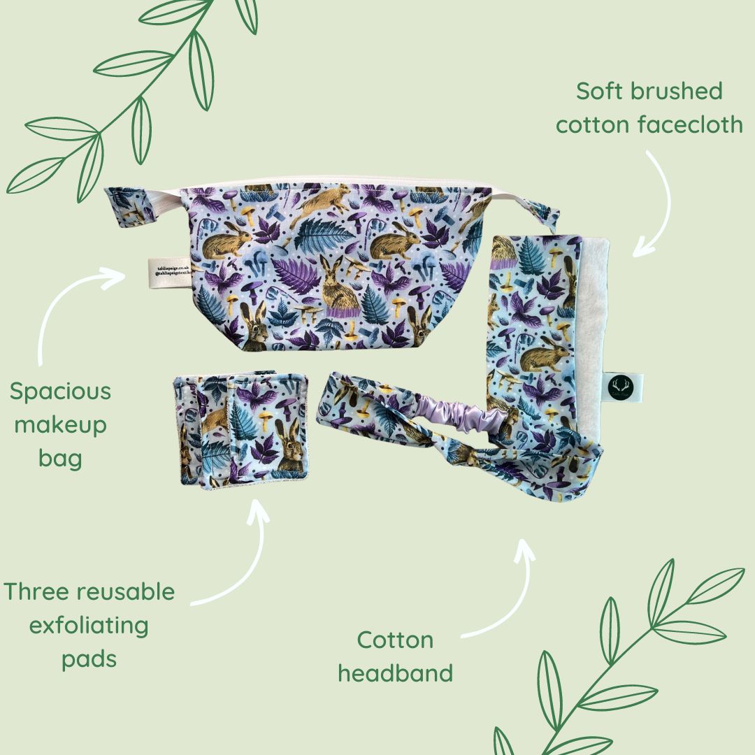 Hare thinking of you gift set, ideal eye mask gift set.