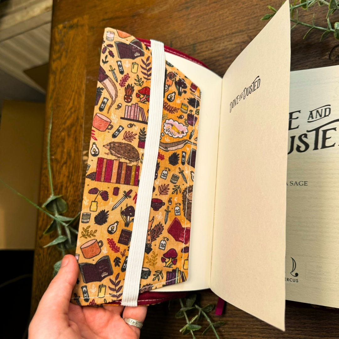 Paperback Book Adjustable Cover