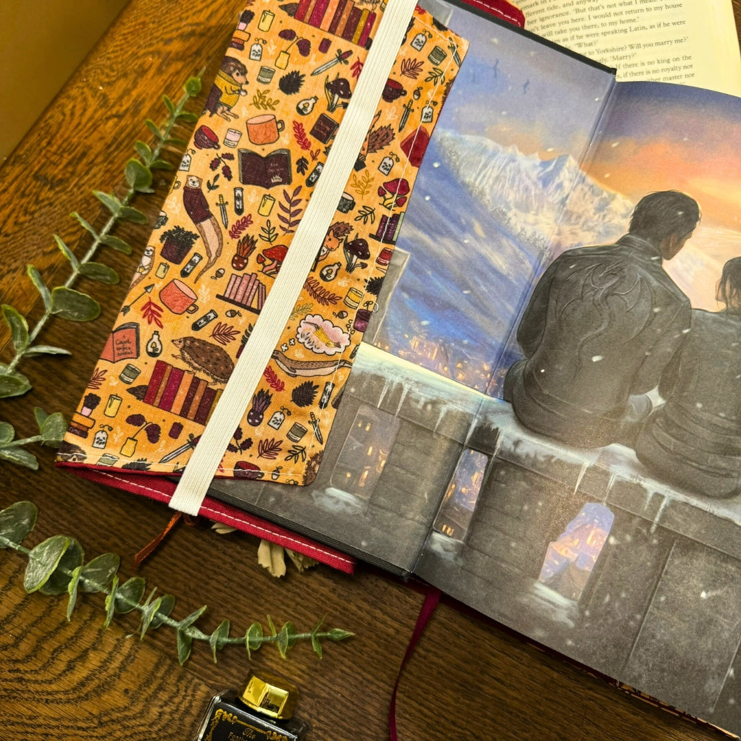 Hardback Book Adjustable Cover
