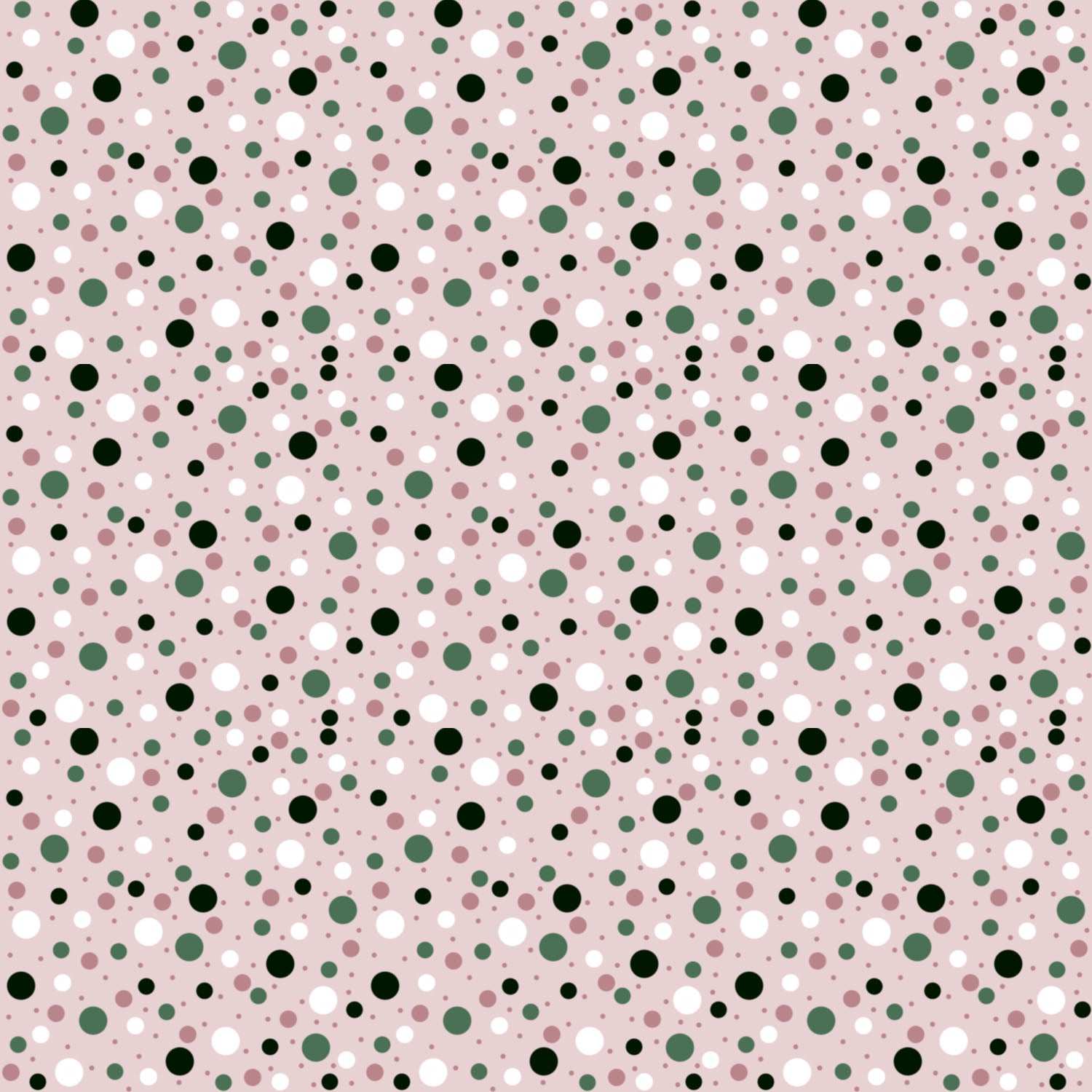 seamless repeat pink design with dots