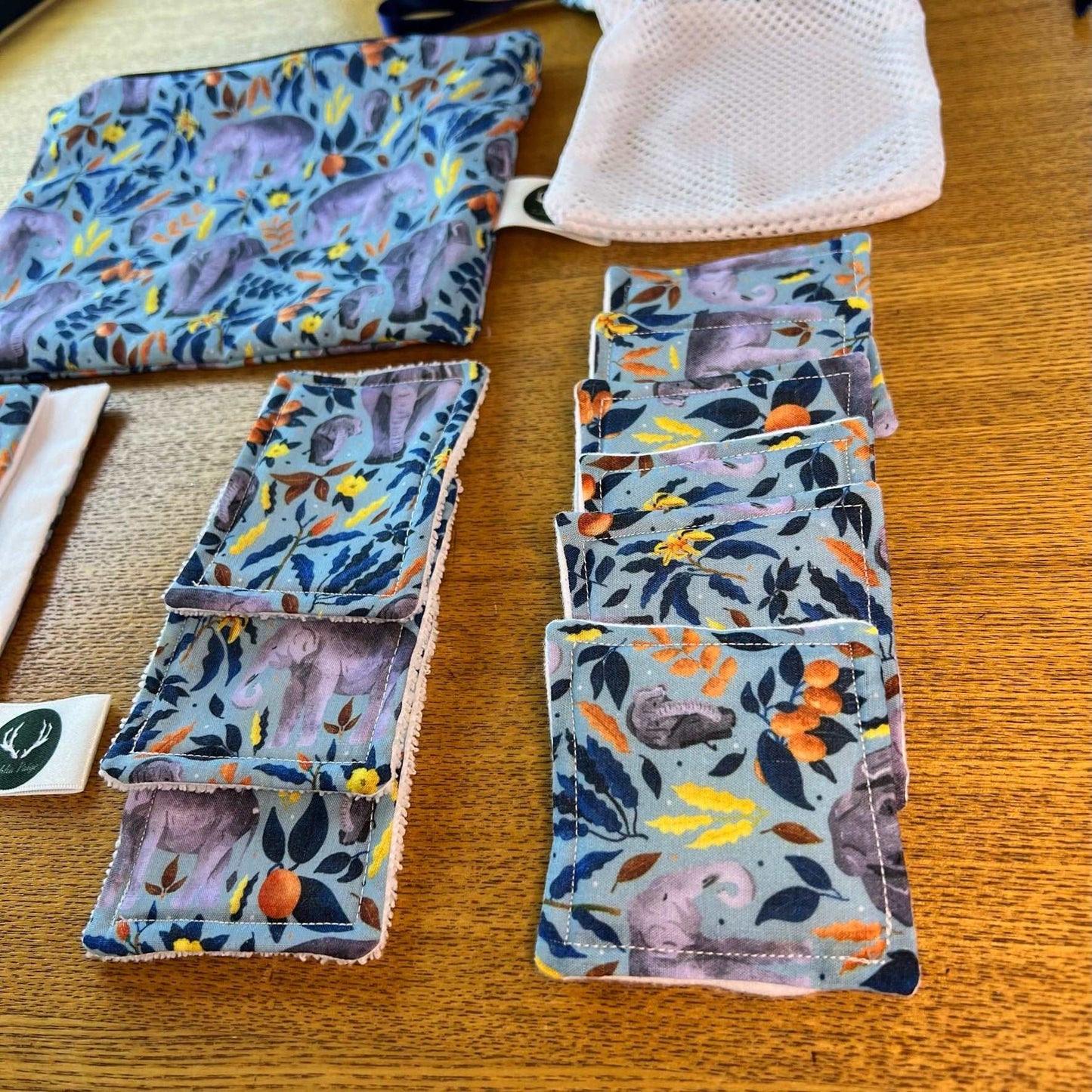 Reusable shop essentials, elephant skincare set