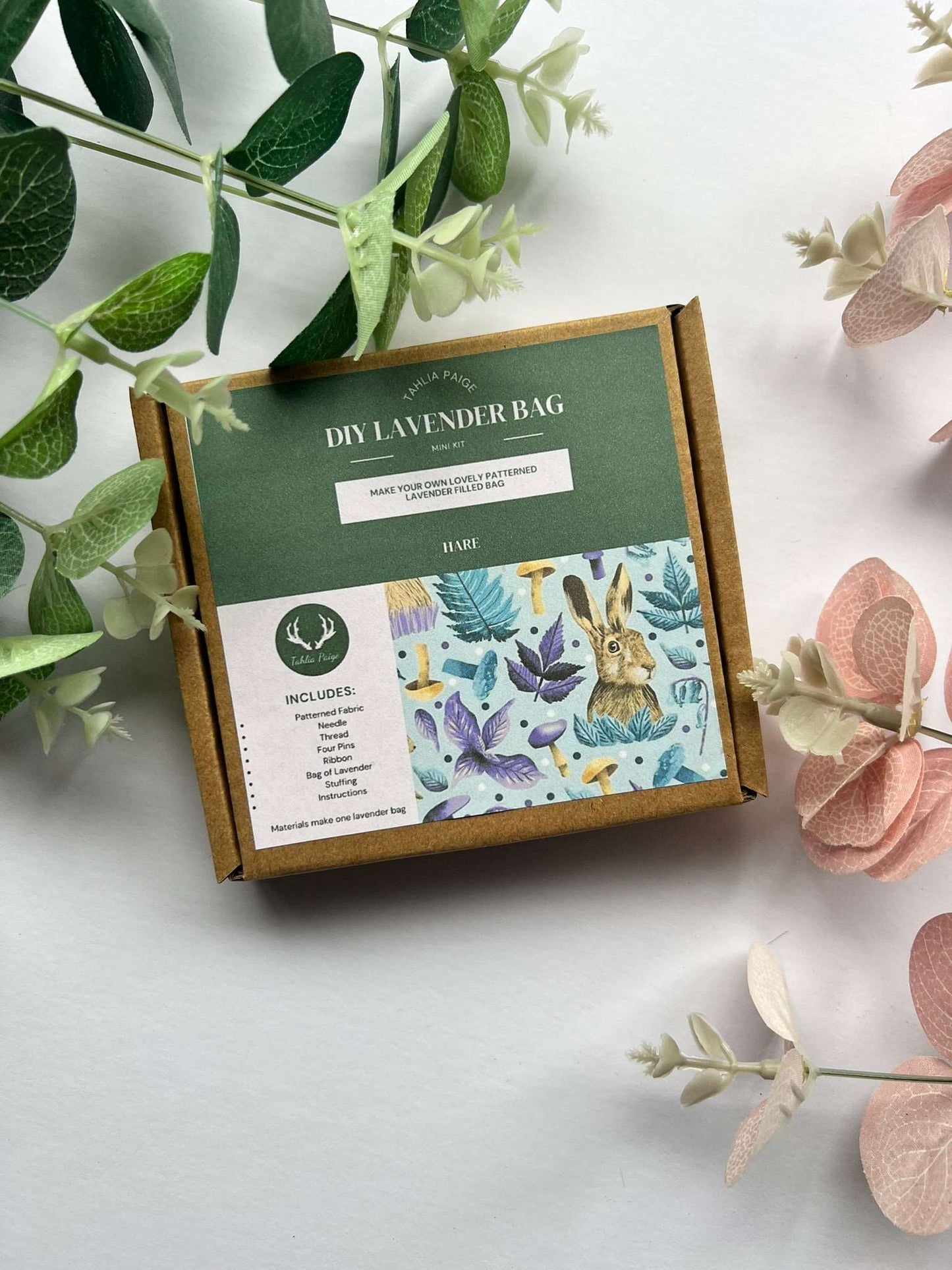 Make your own lavender sachets with our Hare DIY Kit.