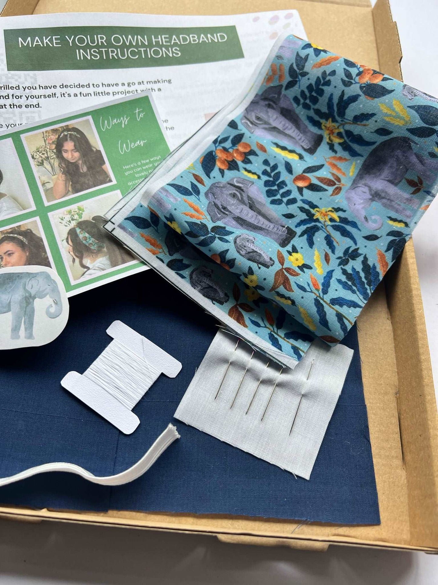 Elephant DIY Kit: Birthday gifts to best friend.