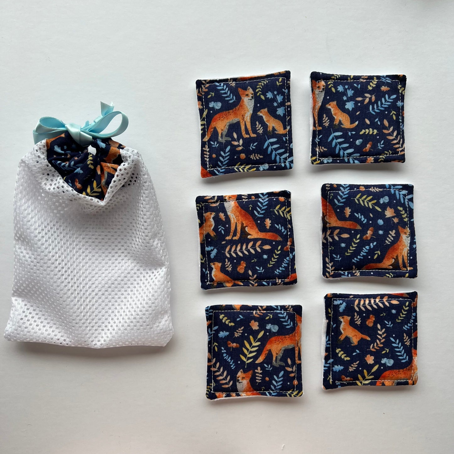 Fox Mini-Skincare Gift Set - Skincare Pads and Washbag