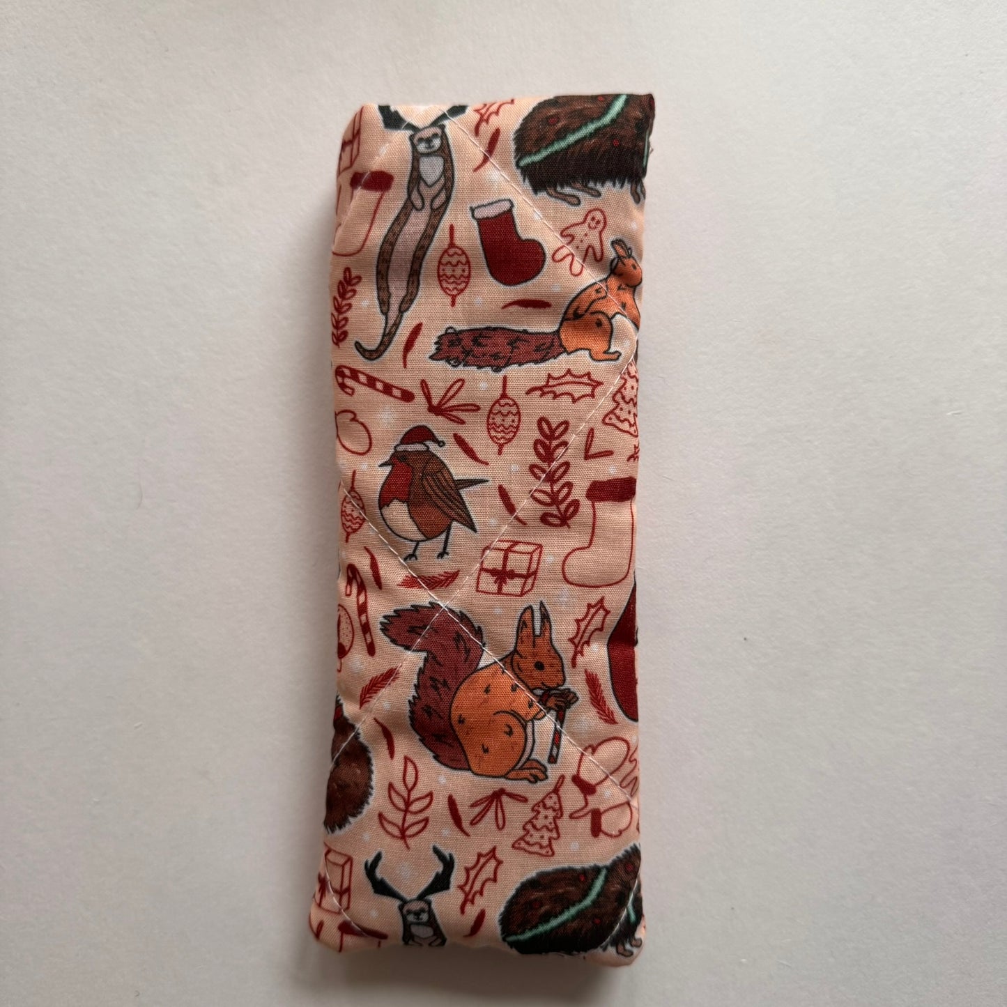 Woodland Christmas Glasses Case