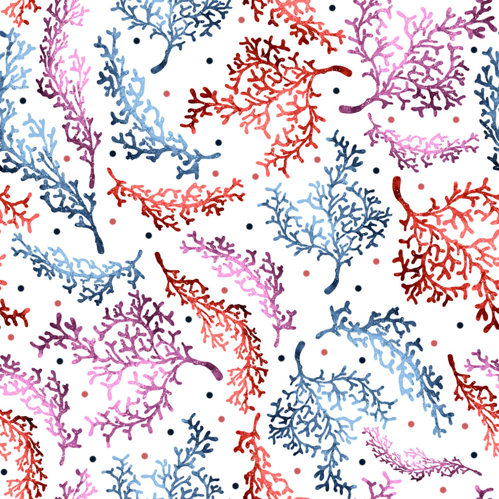 coral underwater surface pattern design