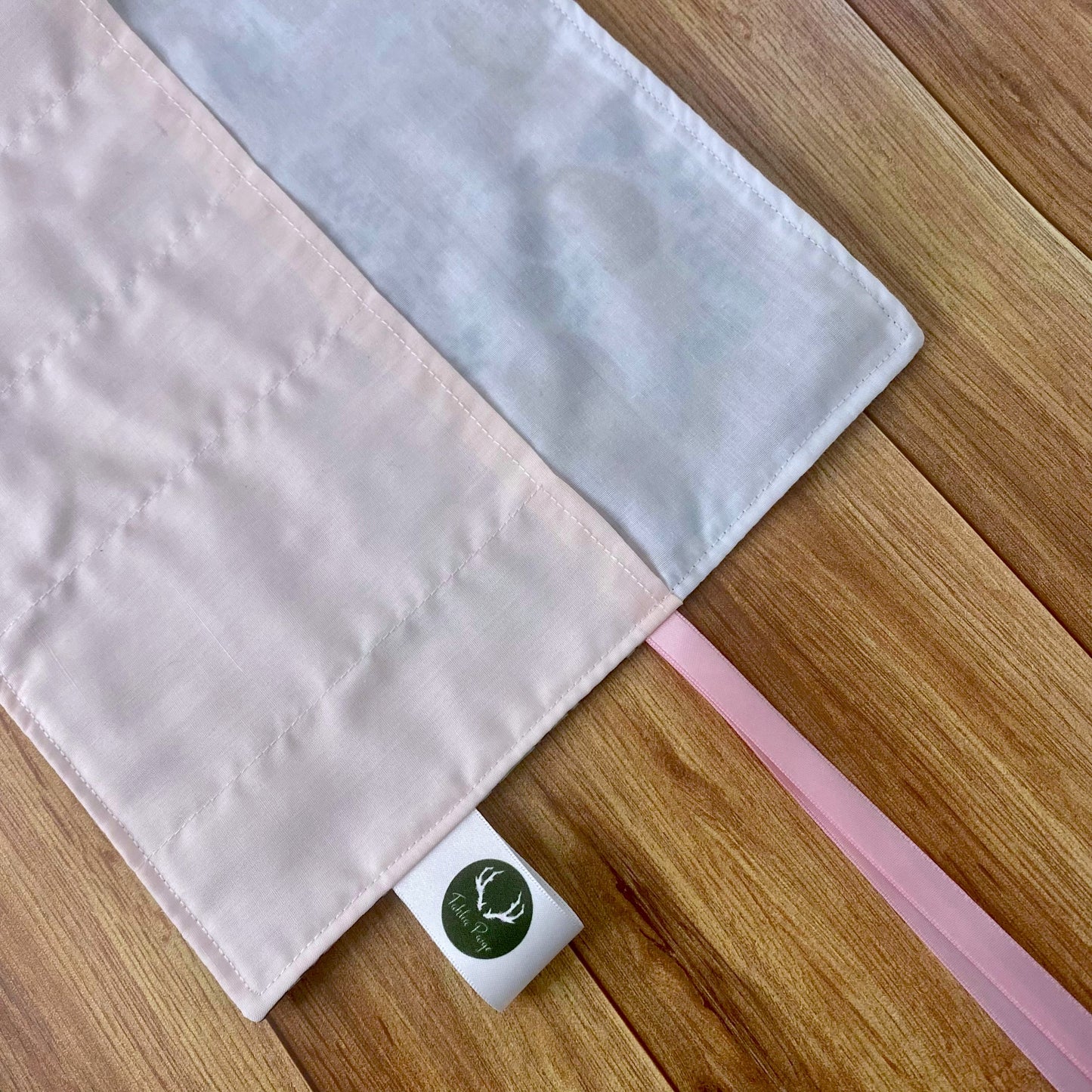 closeup of inside of hedgehog gift idea, brush roll with inner pockets for storing brushes