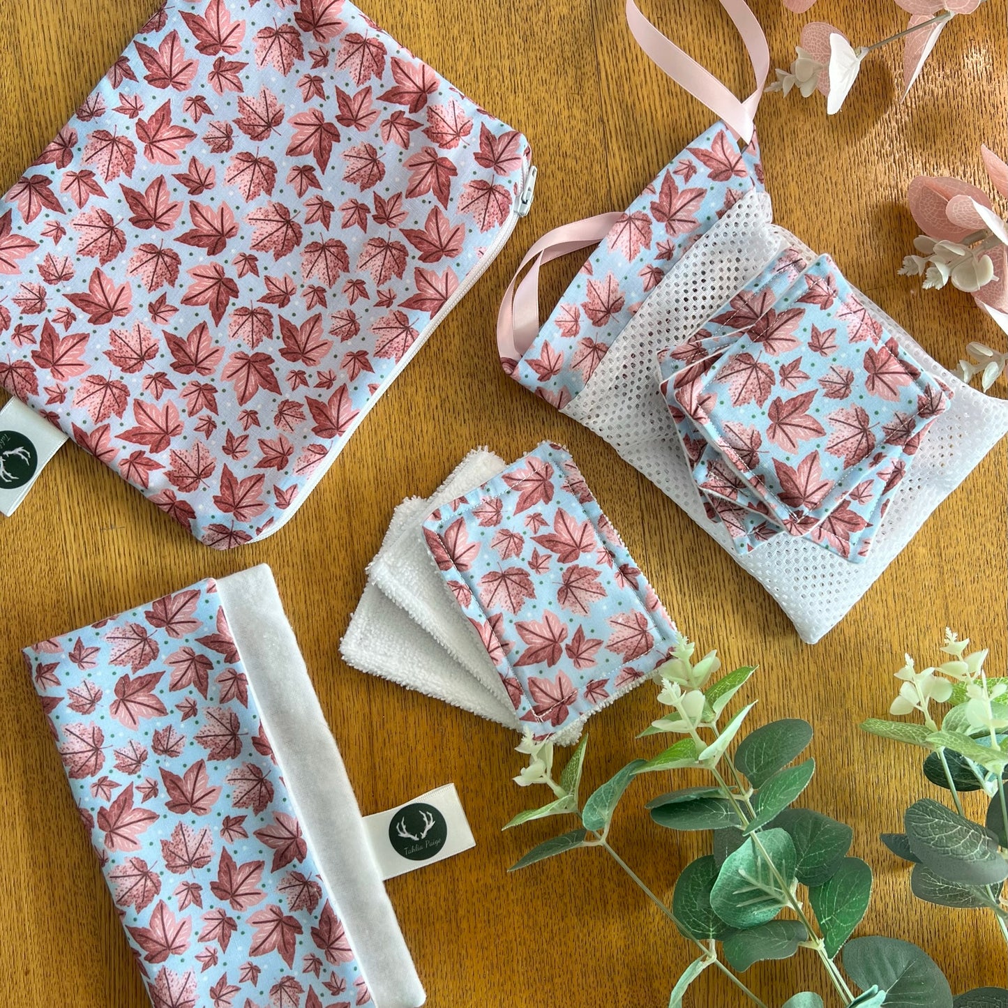 Pink Leafy Sustainable Skincare Starter Giftset