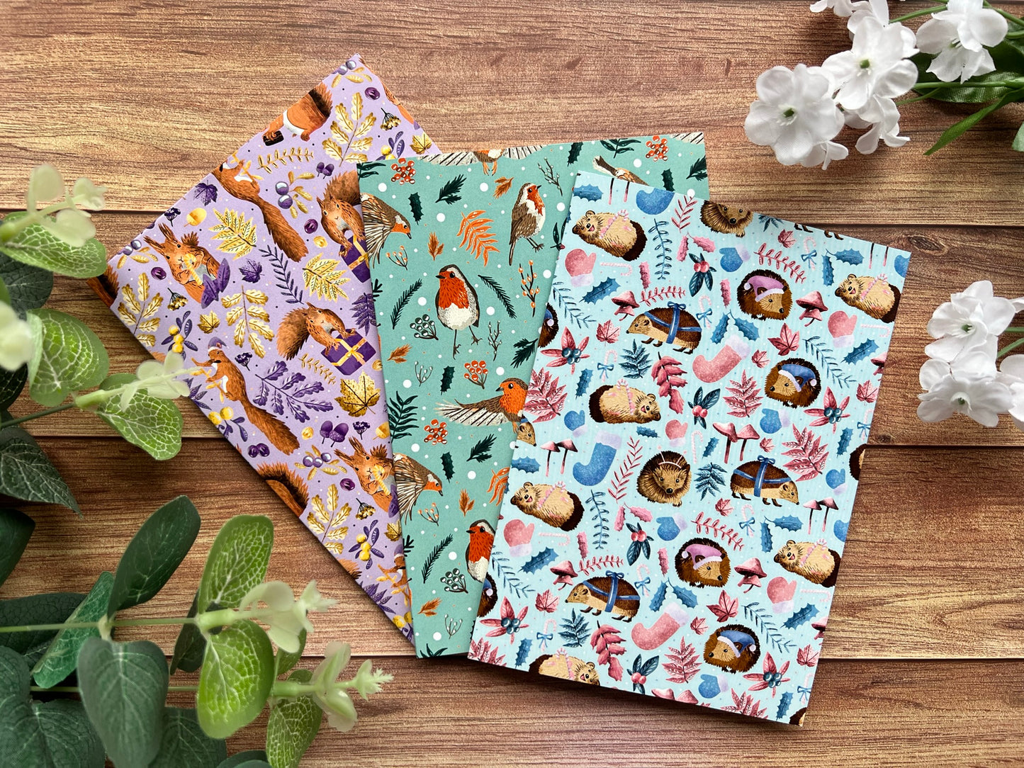 Set of three Christmas Cards