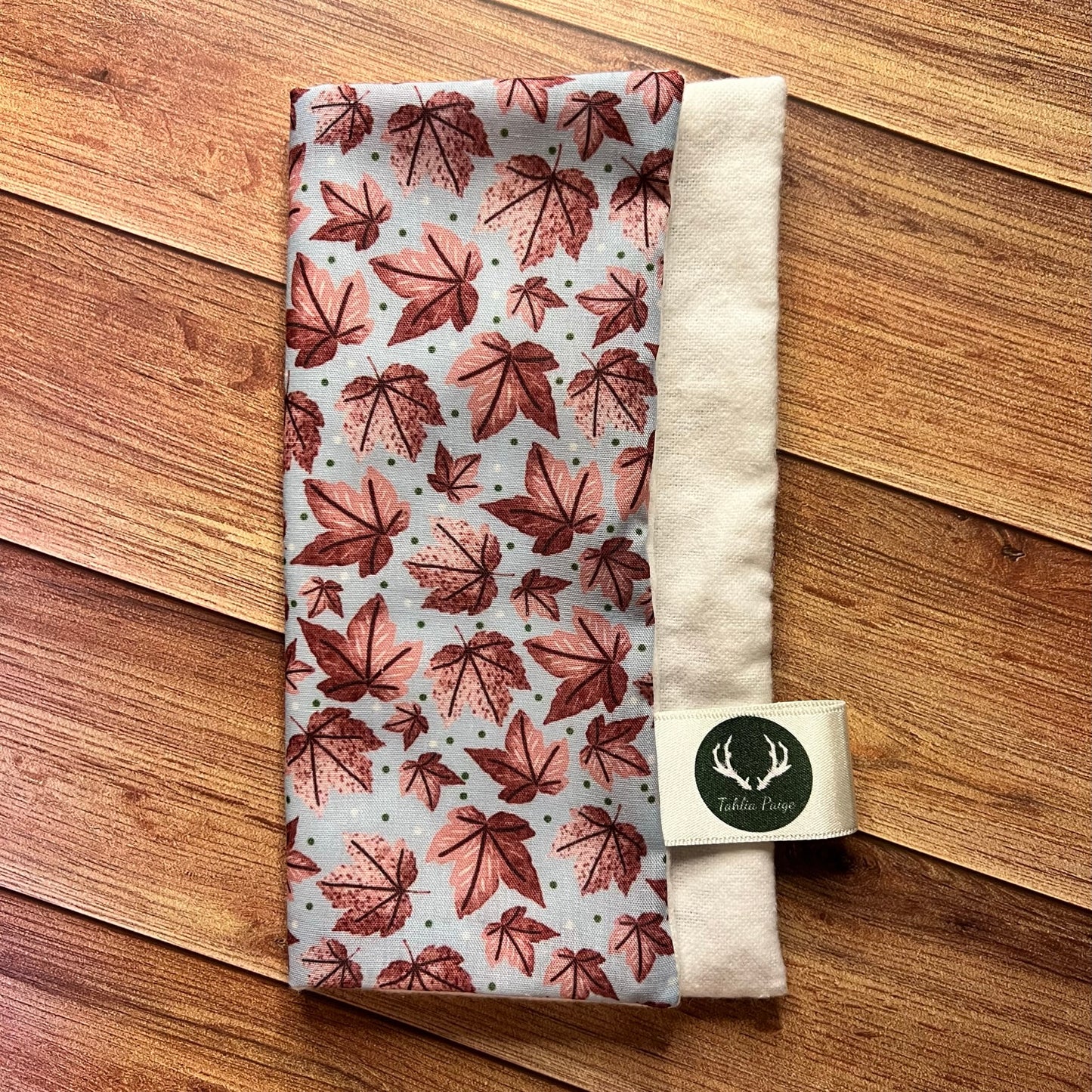 Pink Leafy Reusable Facecloth