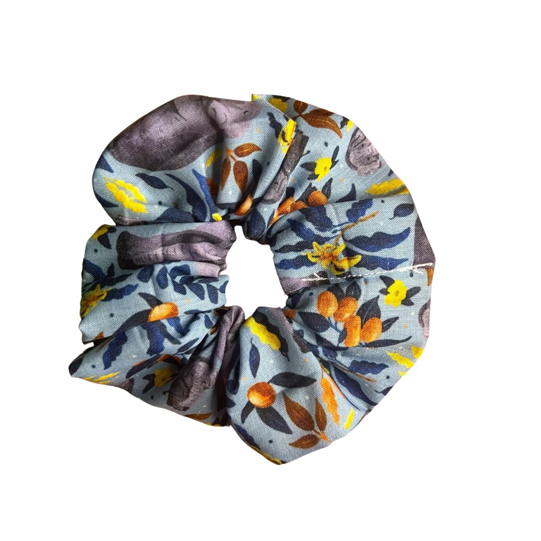 Durable and stylish scrunchie hair bands elephant design