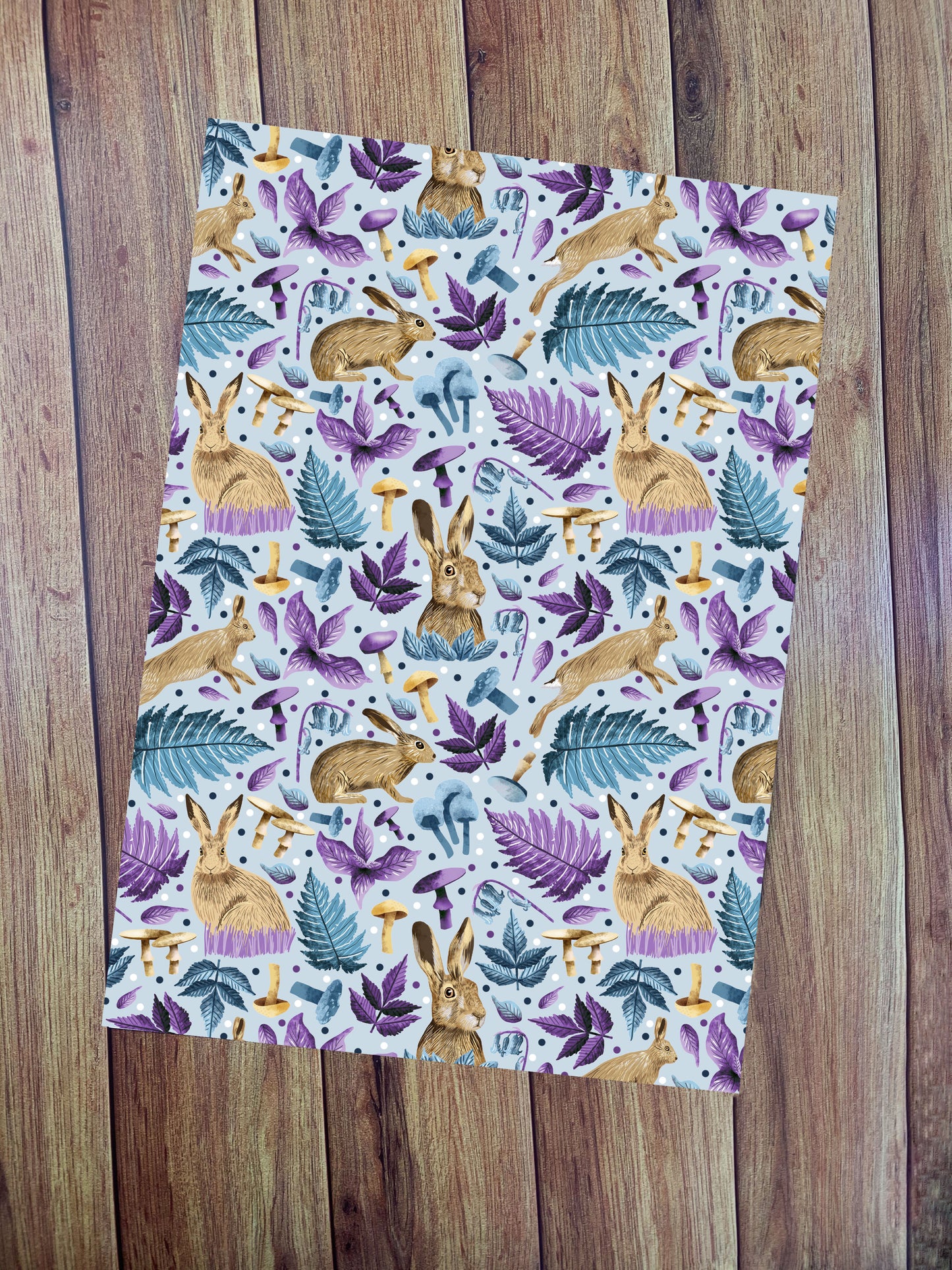 Hedgehog and Hare Prints A4 size - Tahlia Paige