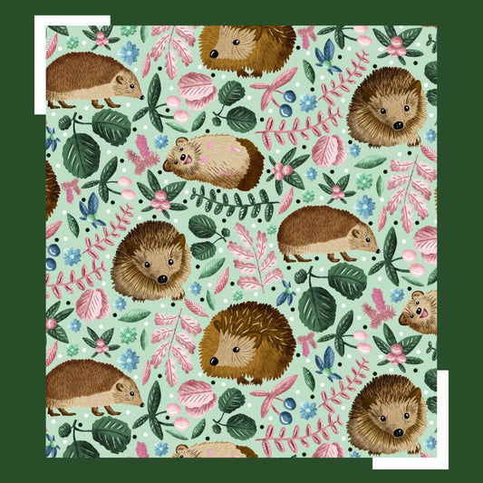 hedgehog surface pattern design, shop gifts for a hedgehog lover
