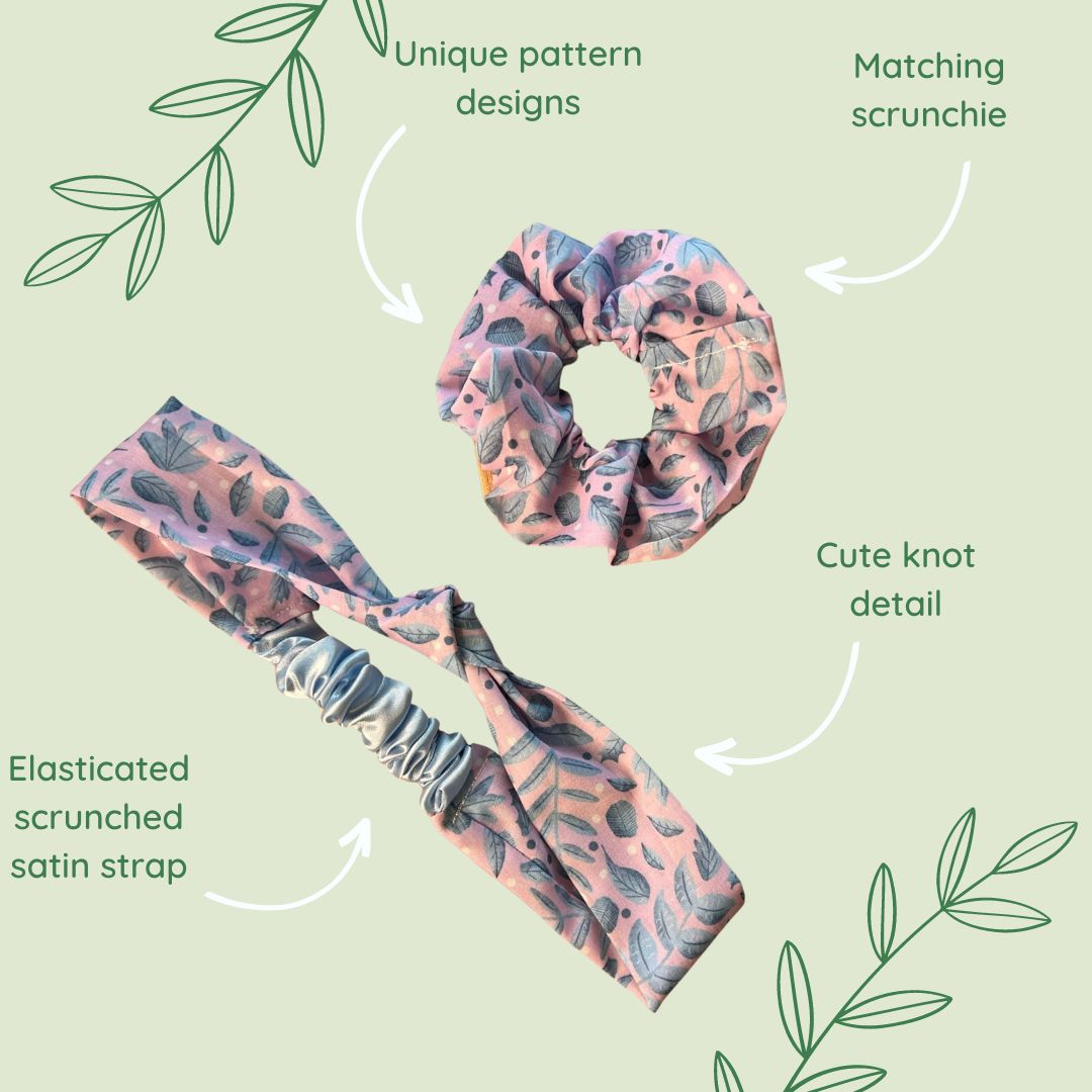 Blue Foliage Cute Hair Things Giftset - Tahlia Paige