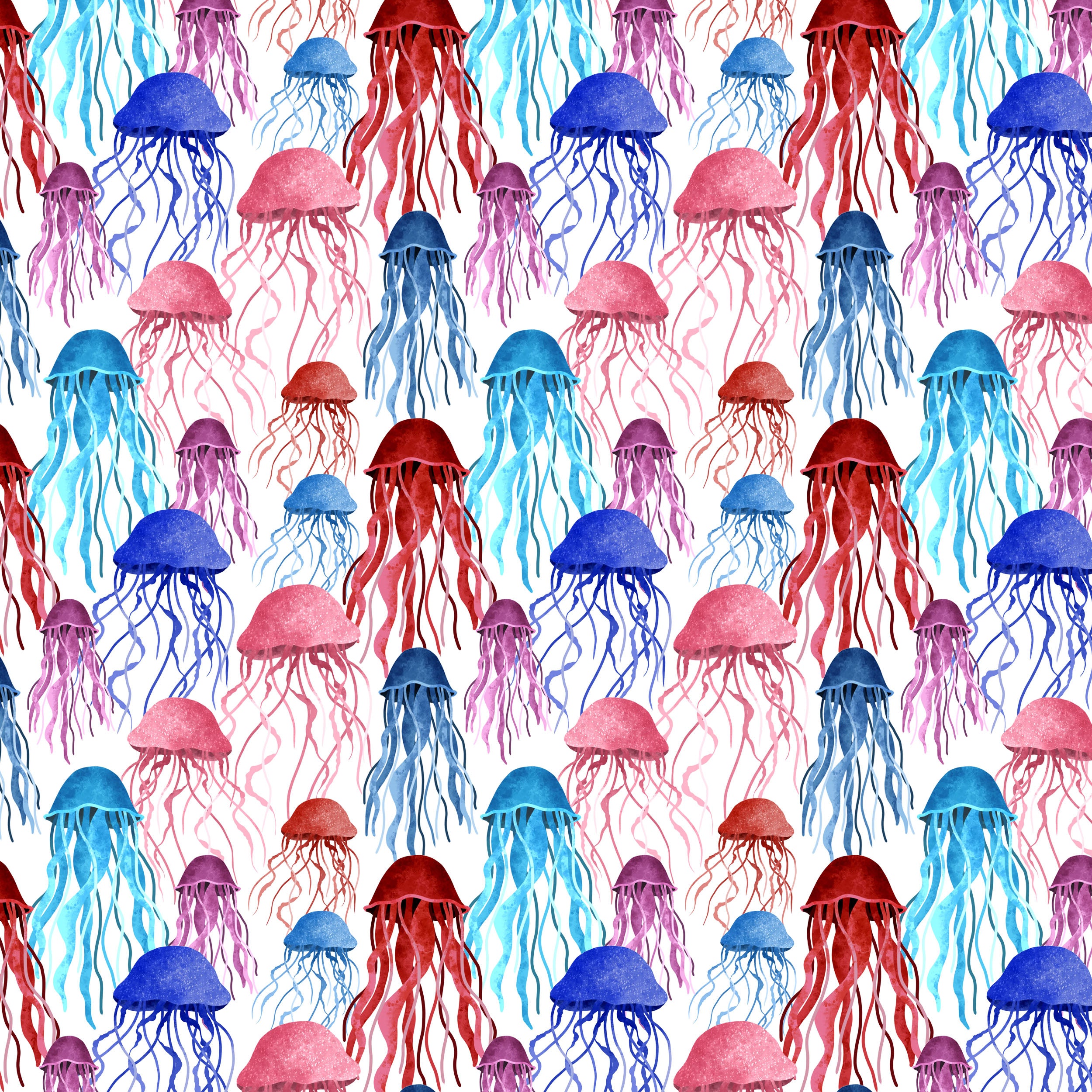 jellyfish surface pattern design