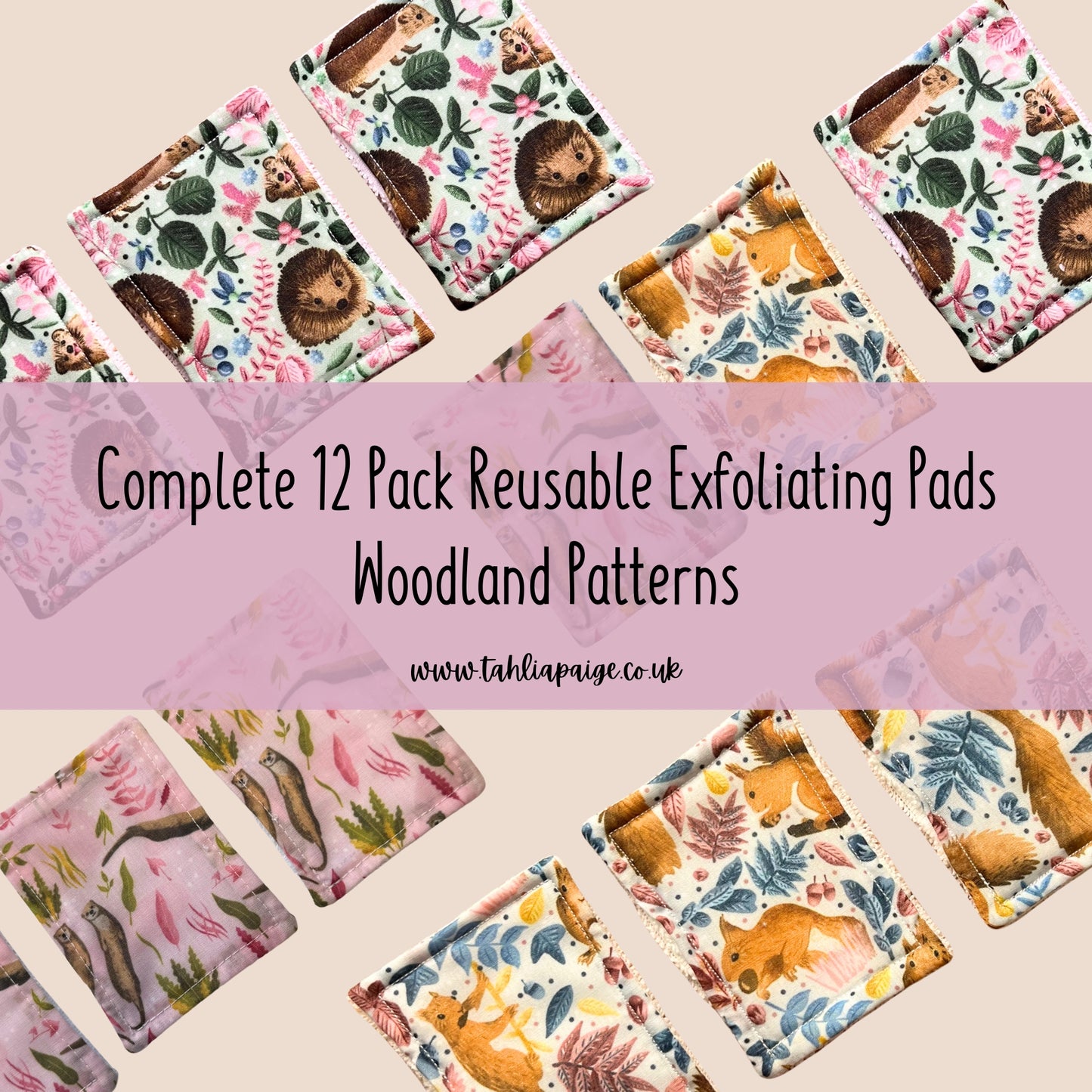 Complete 12 Pack Exfoliating Pads Set