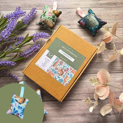 DIY Red Squirrel Mini Lavender Bag Kit