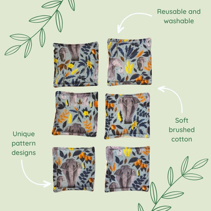 Asian Elephant Skincare Pads - Tahlia Paige