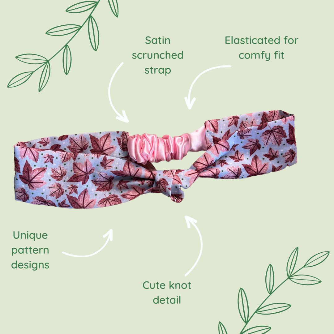 features of the pink hair accessories headband, ideal for long hair.