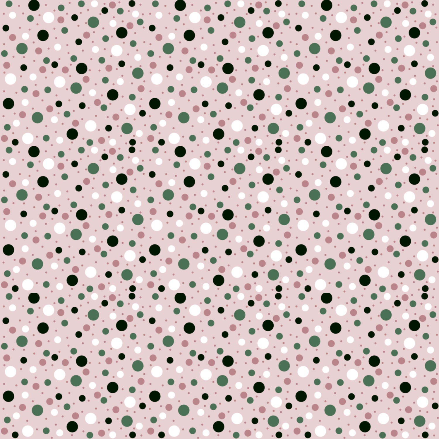 seamless repeat pink design with dots