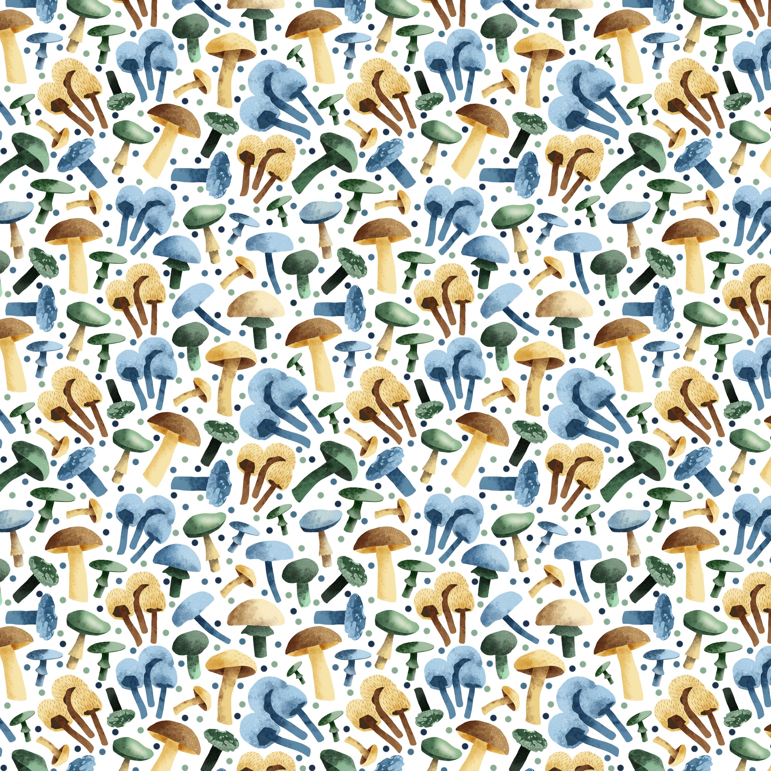 mushroom pattern surface pattern design