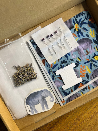 DIY Asian Elephant Handwarmers - Make Your Own Lavender-Scented Heated Bags