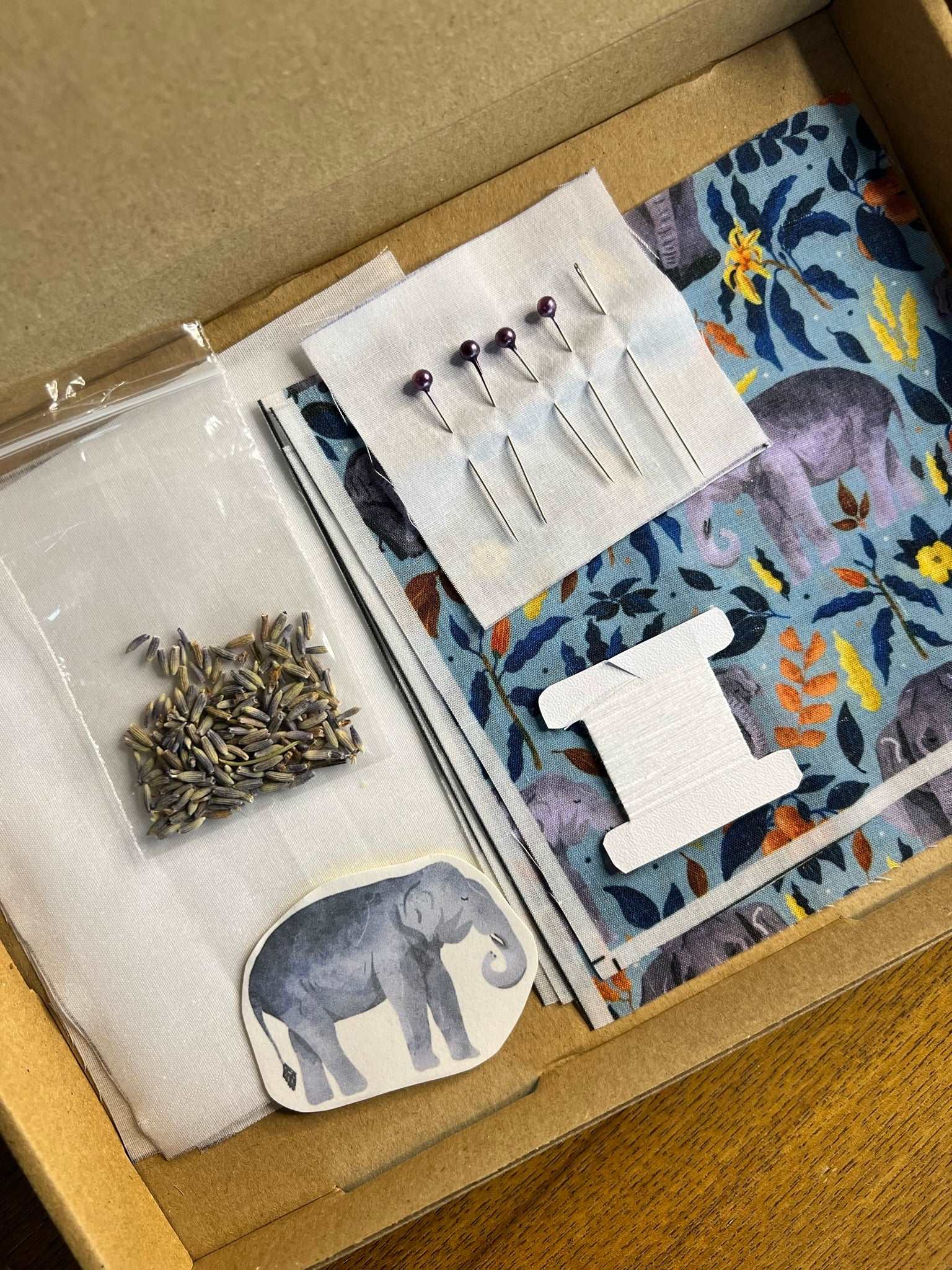 Learn to sew with our Elephant DIY Hand Warmers Kit.