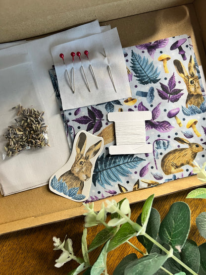 DIY Hare Handwarmers - Make Your Own Lavender-Scented Heated Bags