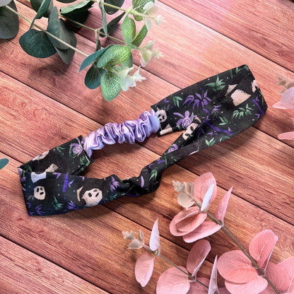 if you like using a headband when washing your face, one of our panda headbands is ideal. These panda hair accessories are perfect as a gift or a treat.