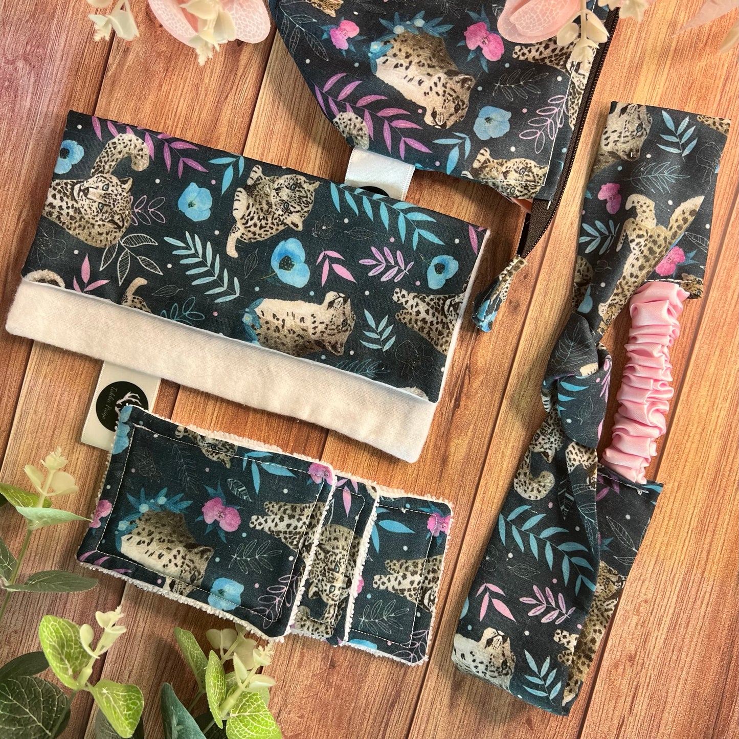 Thinking of You Snow Leopard Gift Set, perfect relaxing spa gift.