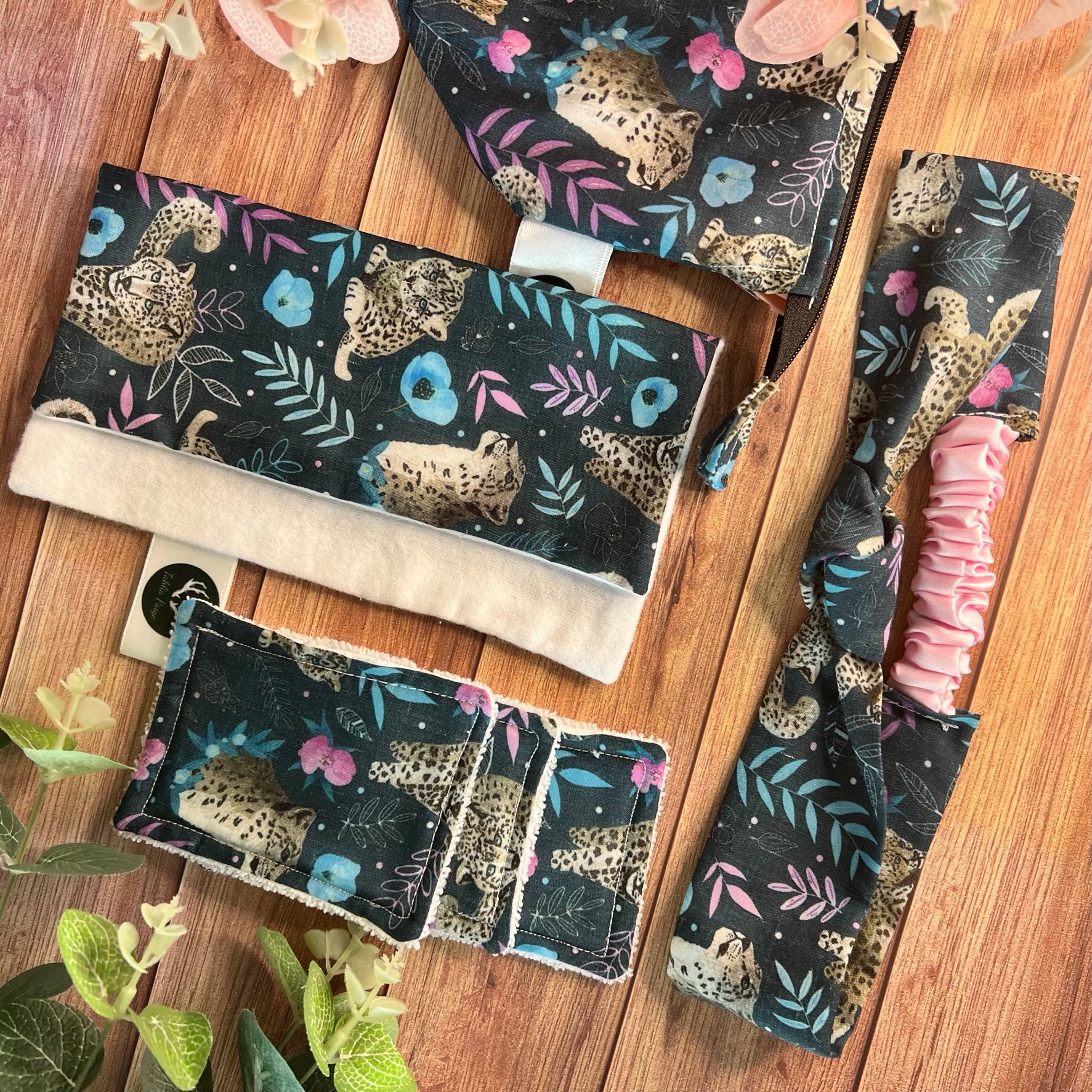Thinking of You Snow Leopard Gift Set, perfect relaxing spa gift.