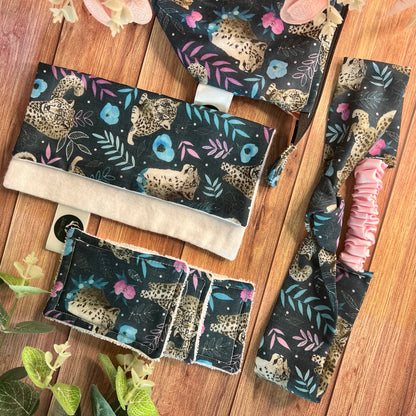 Thinking of You Snow Leopard Gift Set, perfect relaxing spa gift.