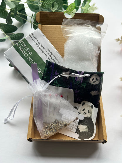 DIY Giant Panda Mini Lavender Bag Kit