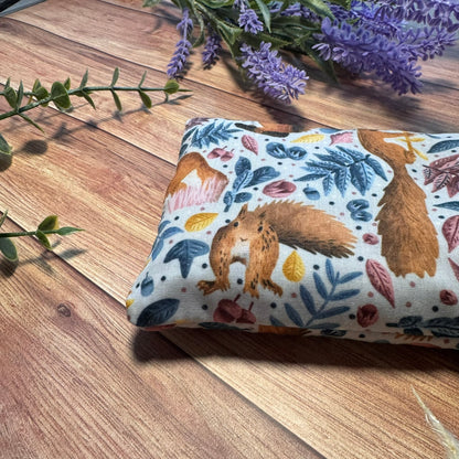 Red Squirrel Microwave Wheat Bag