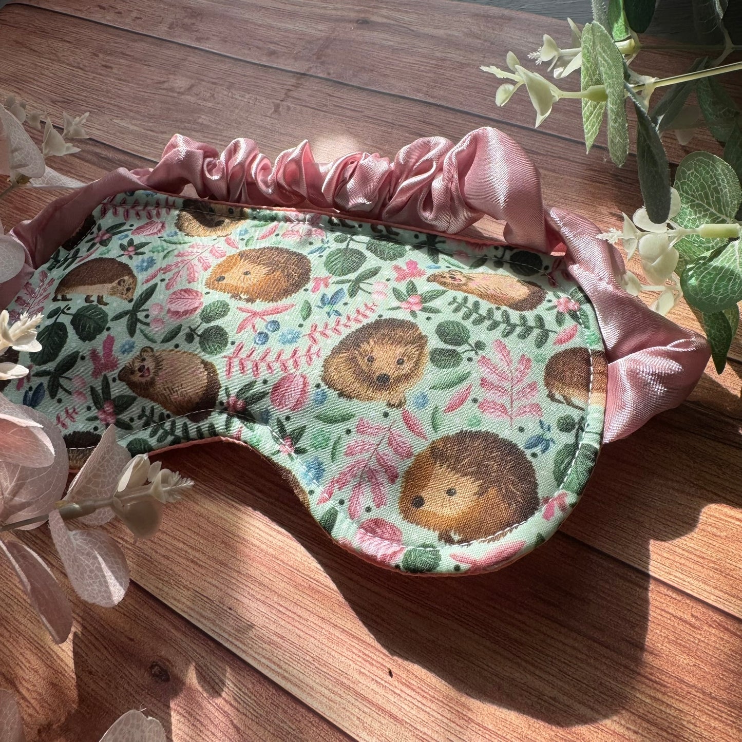 Weighted Hedgehog Sleep Mask - Lavender Scented and Heated