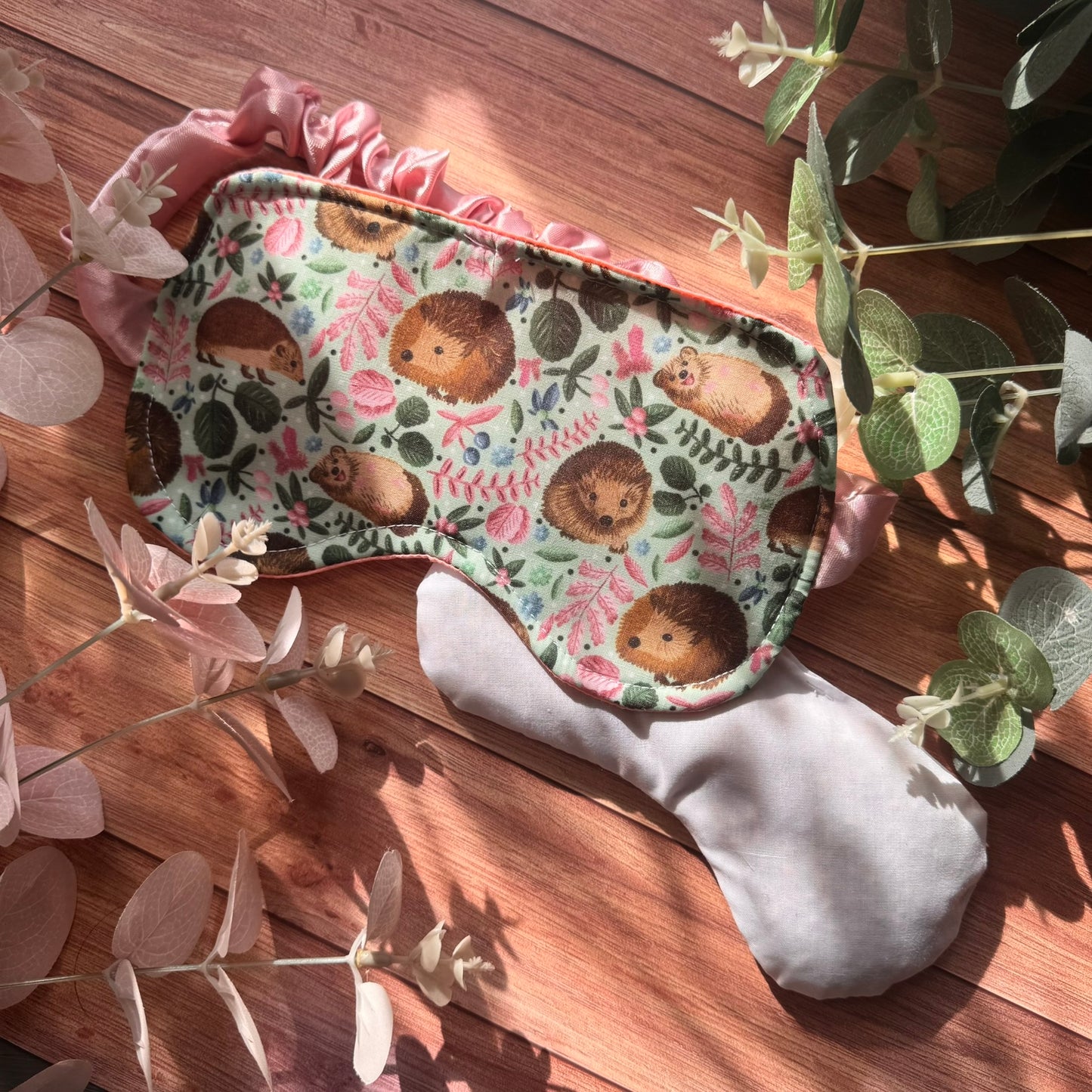 Weighted Hedgehog Sleep Mask - Lavender Scented and Heated