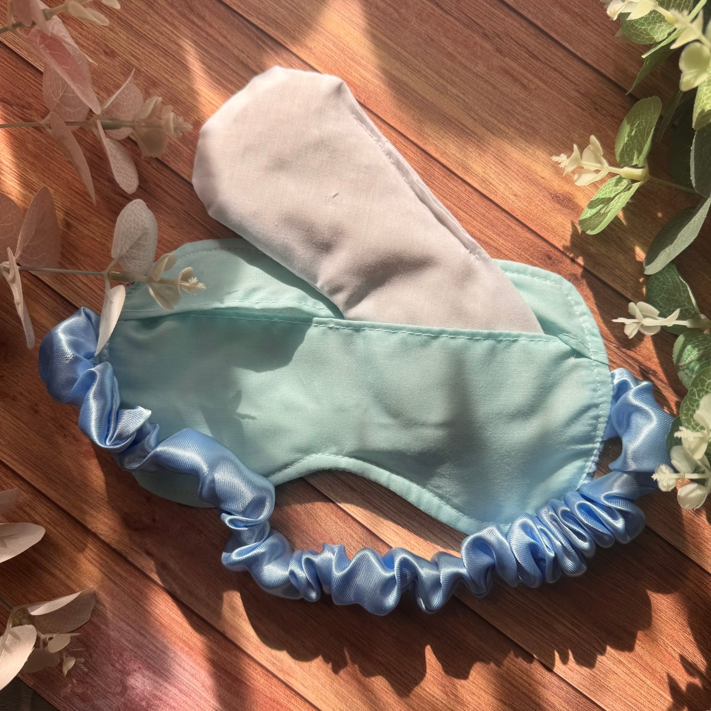 Weighted Red Squirrel Sleep Mask - Lavender Scented and Heated