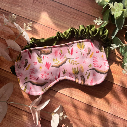 Weighted Otter Sleep Mask - Lavender Scented and Heated