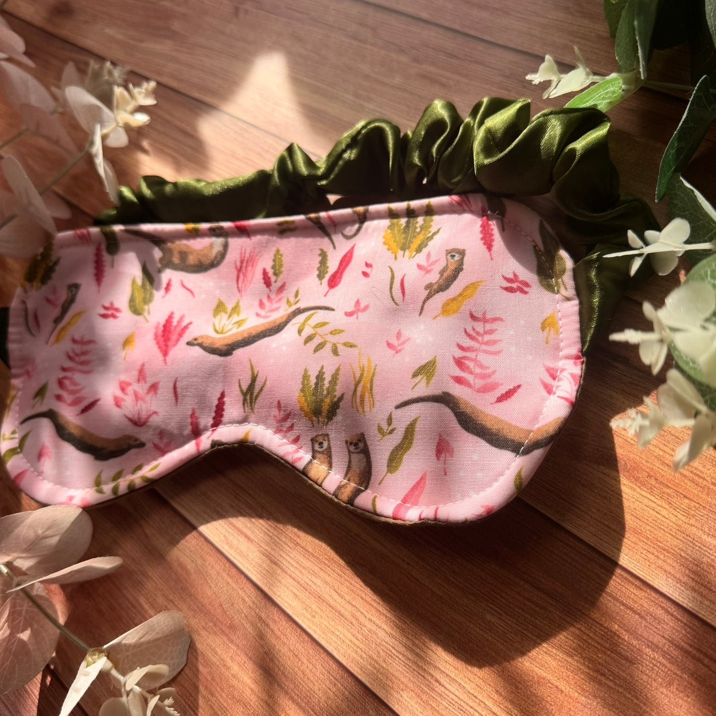 Weighted Otter Sleep Mask - Lavender Scented and Heated