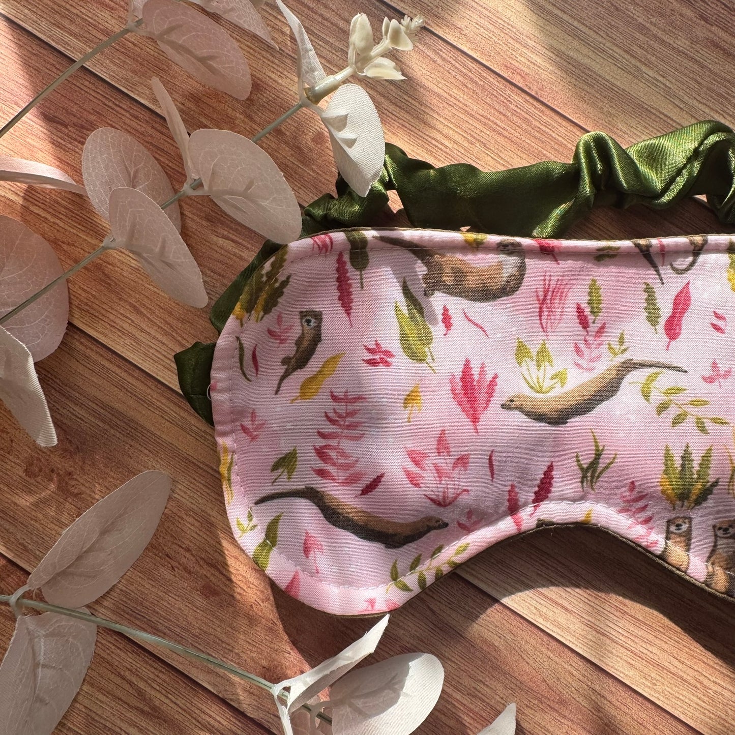 Weighted Otter Sleep Mask - Lavender Scented and Heated