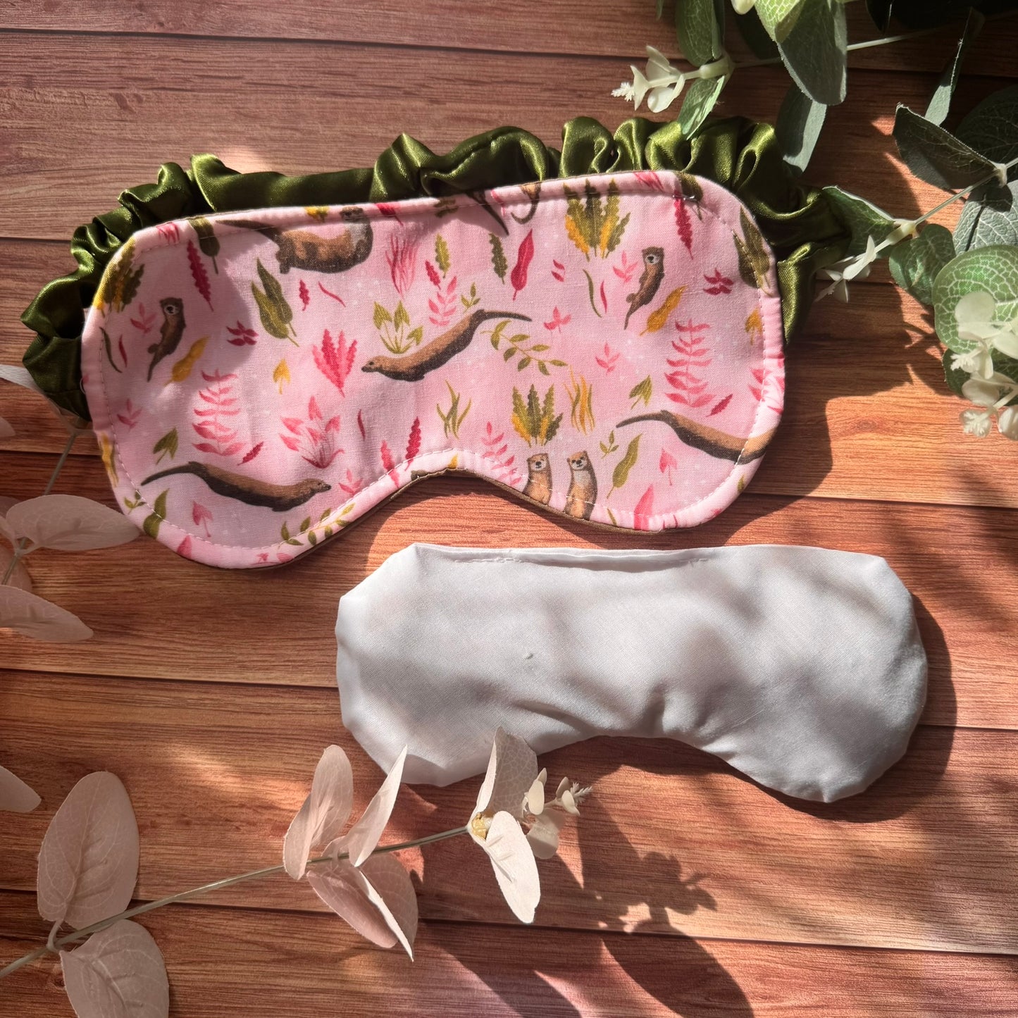 Weighted Otter Sleep Mask - Lavender Scented and Heated