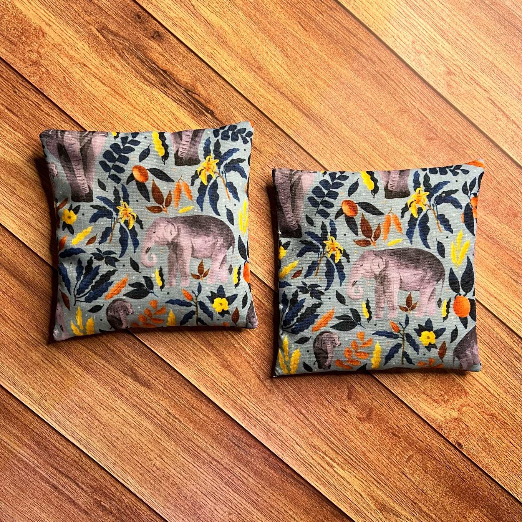 enjoy warm colds instead of cold hands all the time with a handmade elephant gift, these hand warmers are a perfect size to fit in your pocket and last for a few hours before being easily reheated again