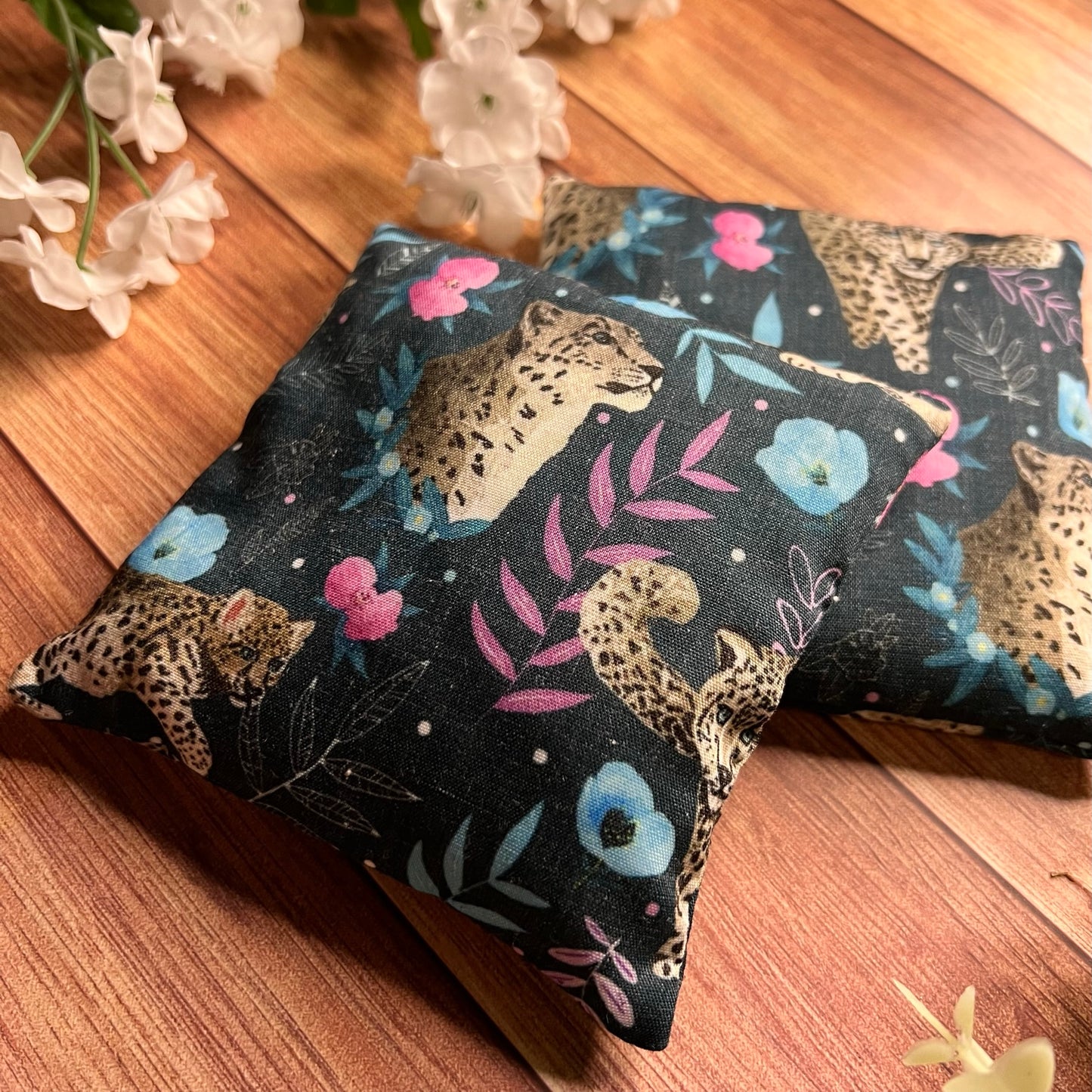 DIY Snow Leopard Handwarmers - Make Your Own Lavender-Scented Heated Bags