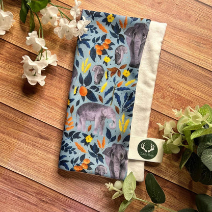 Eco-friendly elephant face cloth for skincare
