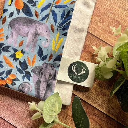 Eco-friendly gift idea, elephant face cloth.