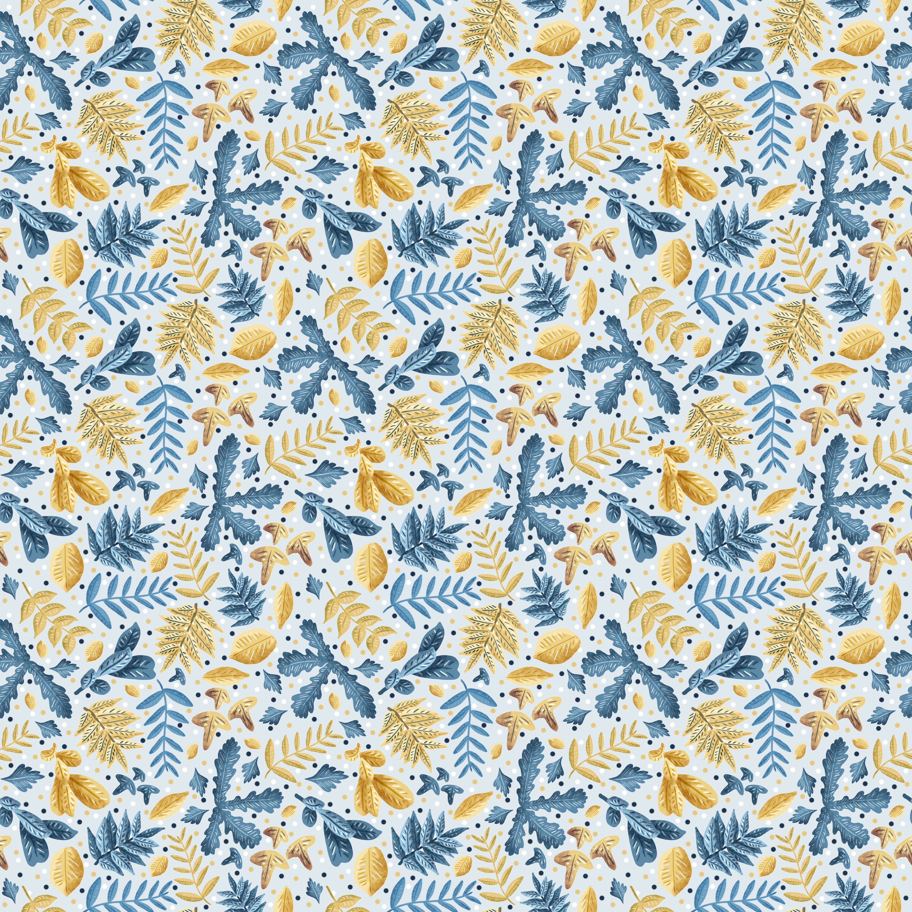 leaves and foliage surface pattern design